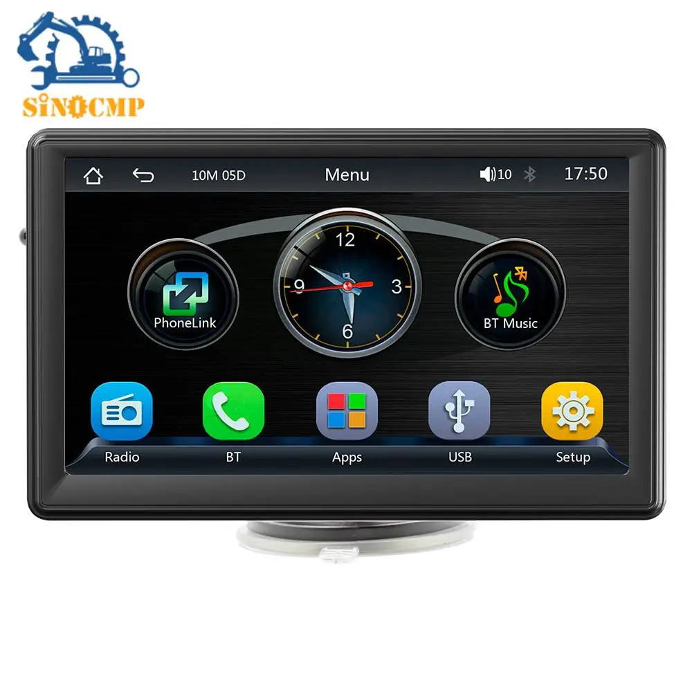 

Portable Wireless For Ios Carplay Car Radio For Android Auto Car Multimedia Player 1080p Ips 7" Mp5 Radios Bluetooth No 1din