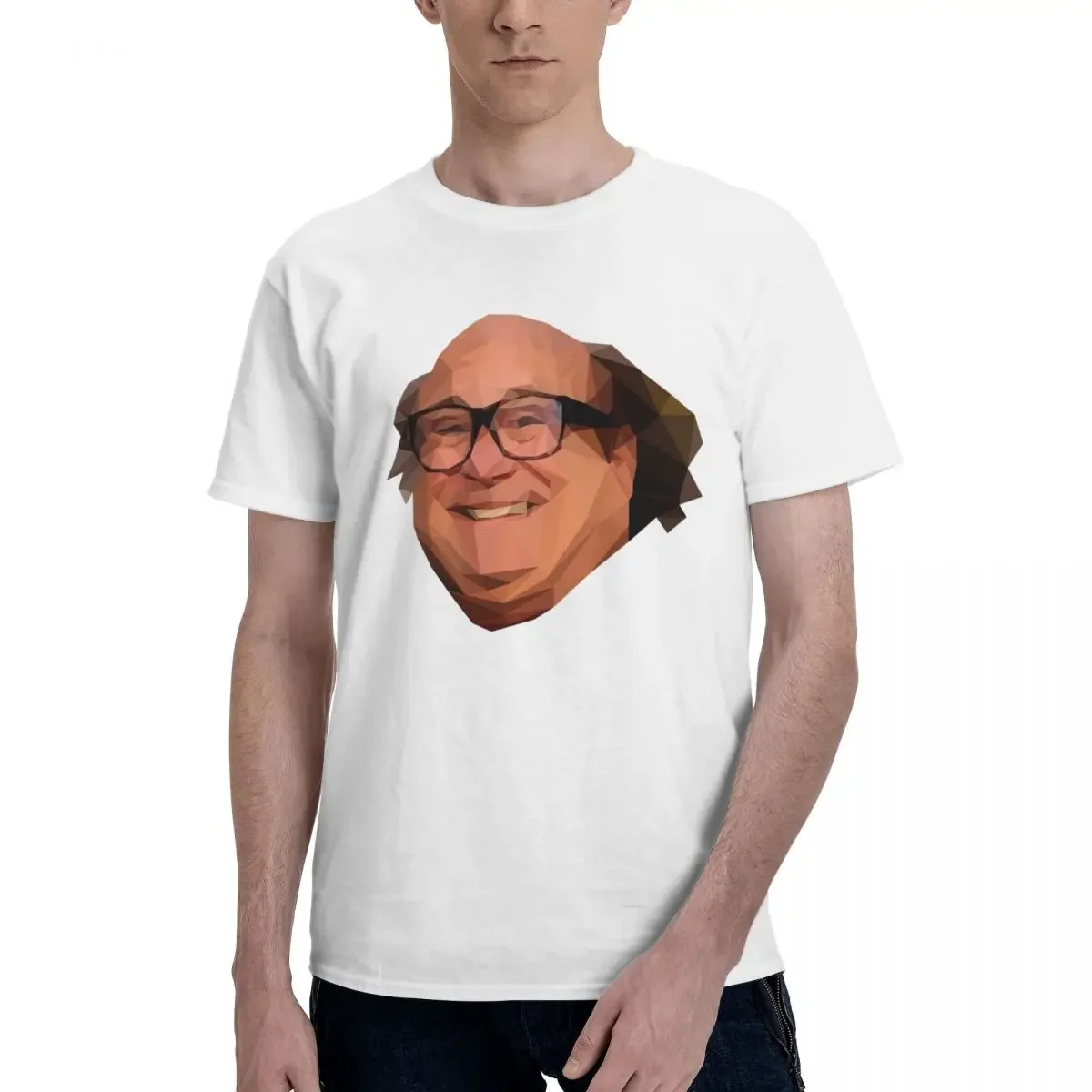 Danny DeVito Prism 100% Cotton T-shirt Male Funny T Shirts Men O-Neck Short Sleeve S-6XL