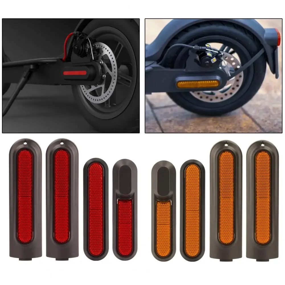 Enhanced Visibility Scooter Accessories Electric Scooter Side Covers with Rear Reflector for Xiao Mi Pro 4 Night Visibility