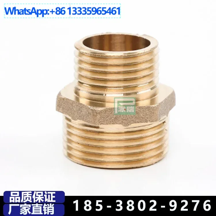 

10Pcs thickened brass pair wire, size head to wire 1/2 double outer wire direct, copper inner connection, variable diameter doub