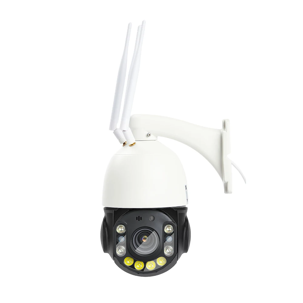 New CamHipro 4K 8MP 30X Zoom 3g 4g Sim Card Ip Camera Speed Dome Cctv Camera Wireless Outdoor Humanoid Tracking Camera