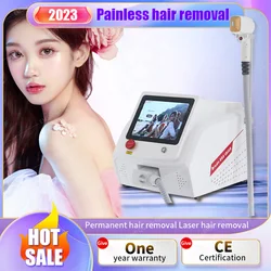 2024 Hot Sale ICE Triple Wavelength 755nm 808nm 1064nm 808 Diode Laser 808 Hair Removal and Skin Rejuvenation Machine