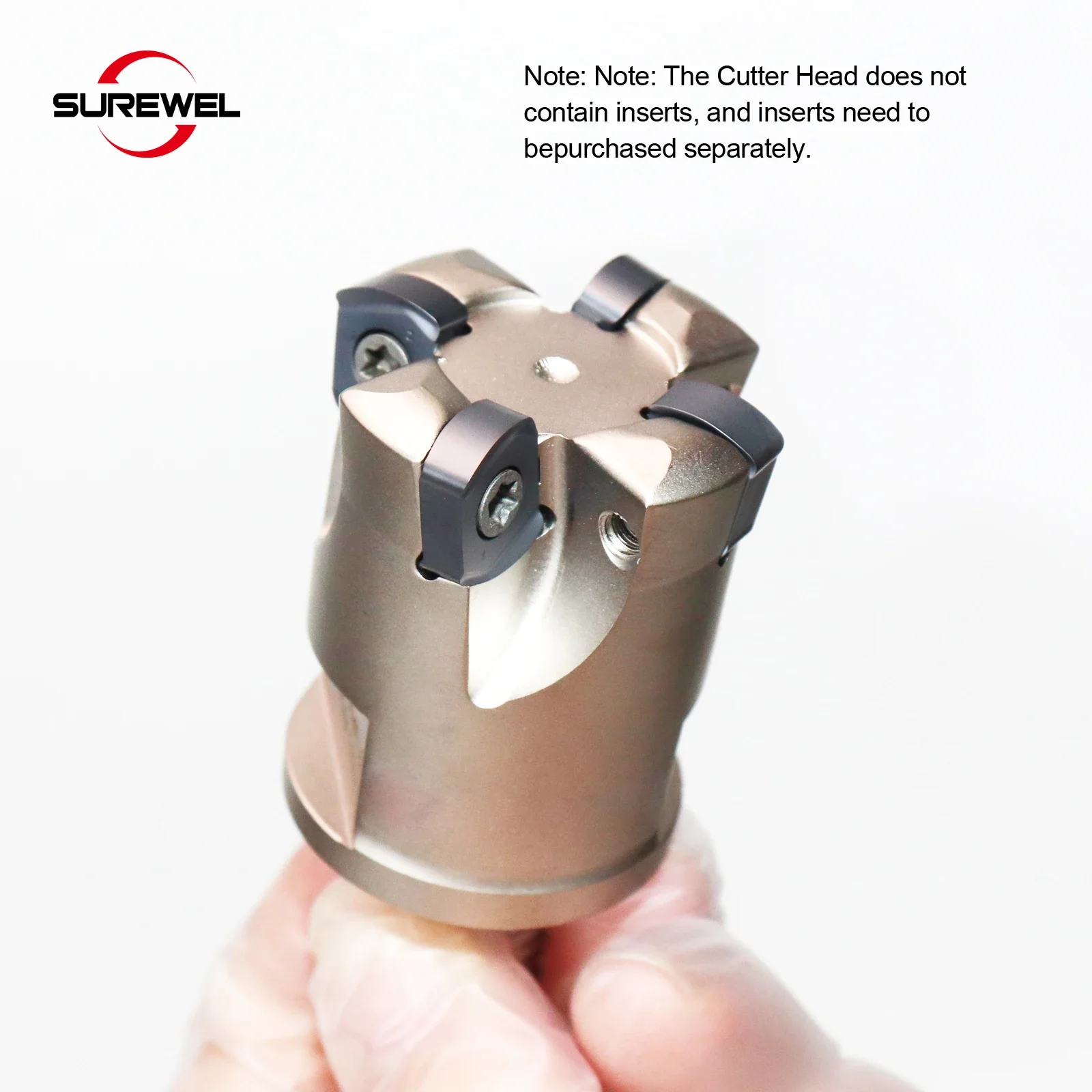 TEBL09 CNC Ferramentas Modular Tipo Fresadora oi-alimentação fresagem TEBL09 Rosca Bloqueio Dentes Tipo Cortador Cabeça Fit Inserir BLMP0904R