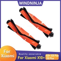 Roll Brush Main Brush Parts For Xiaomi Robot Vacuum X20+/X10+ / X20 Plus/X10 Plus Accessories Replacement For Household Cleaning