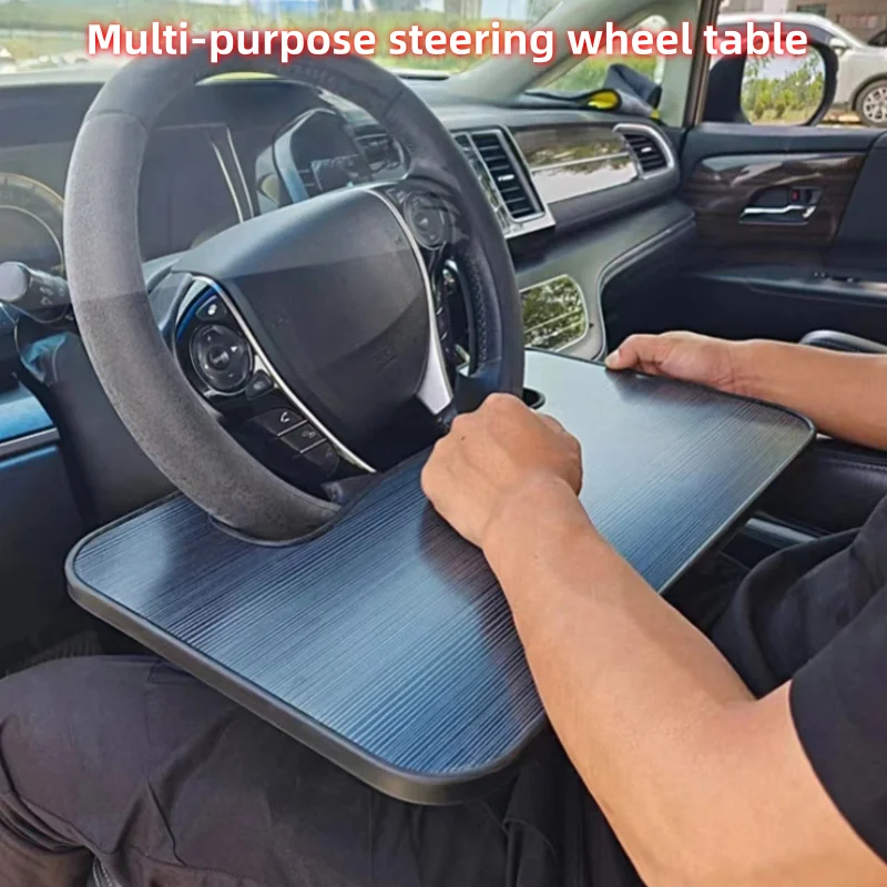 

For Jiefang heavy-duty truck steering wheel dining table tractor truck portable office desk multifunctional semi-trailer table