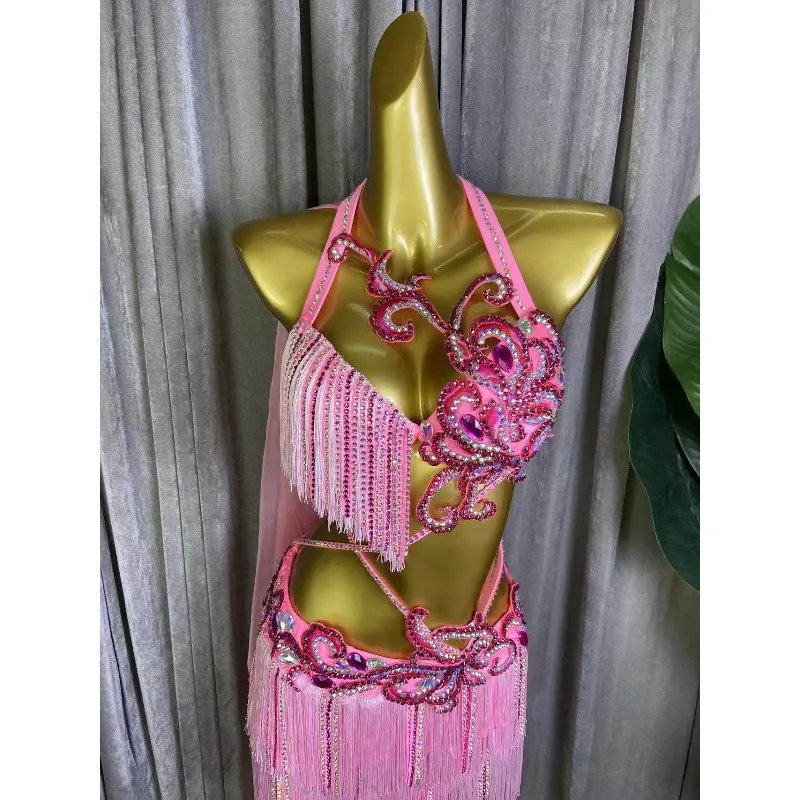 Customized Belly Dance Costumes Oriental Dance Clothes Performance Dress