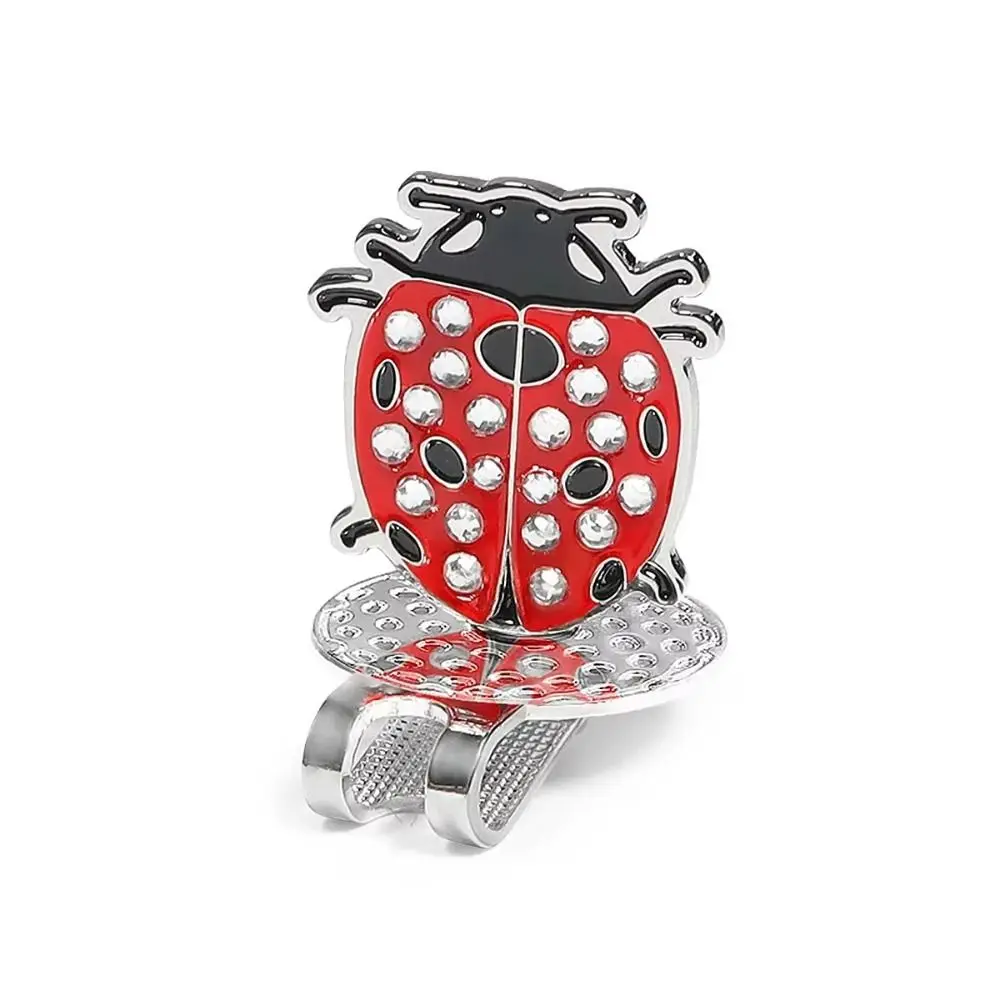 

Butterfly Shape Golf Cap Clip Insect Bee Durable Metal Golf Ball Mark Magnetic Decorative Golf Hat Marker Golf Accessories