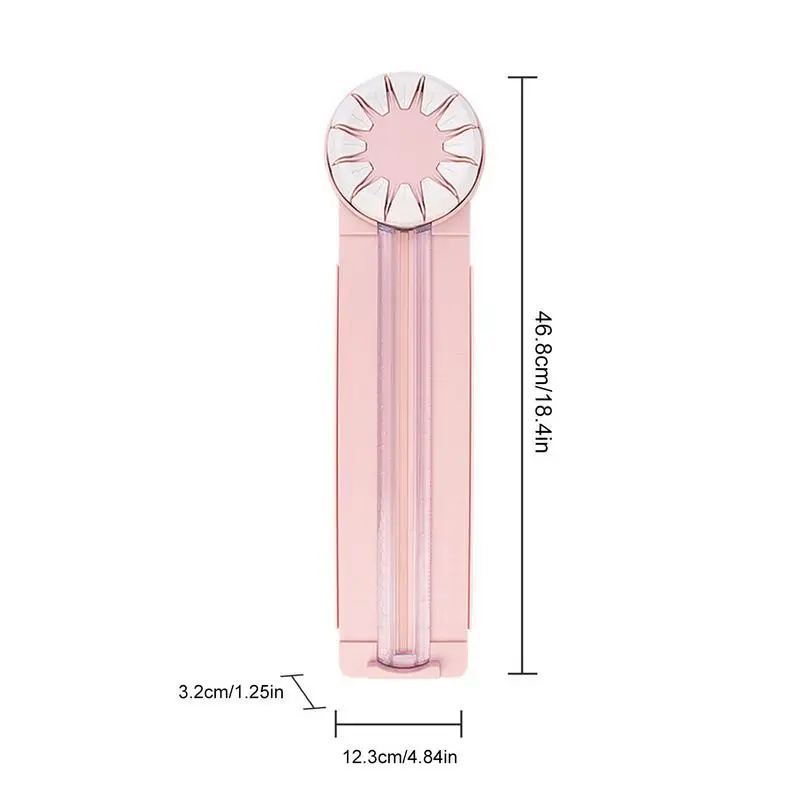 12 In 1 Paper Cutter 360 Degree Rotary Hand-Cutting Paper Trimmer Multi-Functional Handheld Craft Paper Cutting Tool