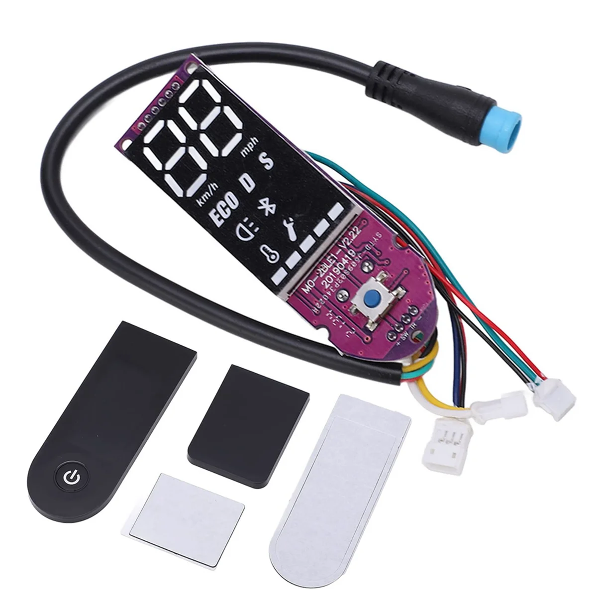 Electric Scooter Circuit Board for Xiaomi MIJIA M365 Pro Scooter Dashboard Contain Screen Switch Cover Replacement Parts Rich