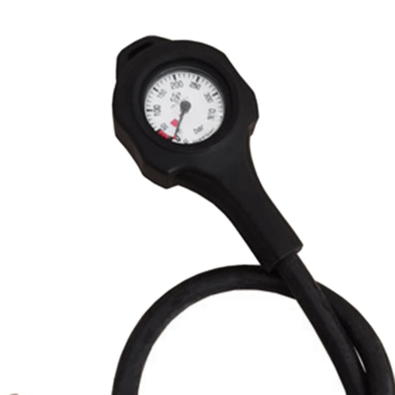 Scuba Diving Depth Gauge 300 Bar Diving Air Lightweight Pressure Gauge Diver Equipment Dive Accessory