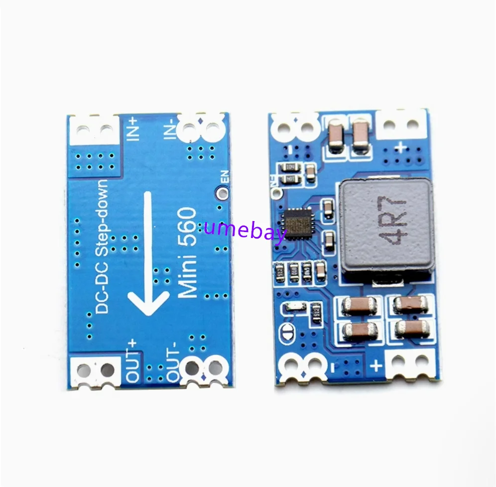 5pcs / 5A DC-DC mini560 DC voltage regulator module with high efficiency output of 3.3 5V, 9 V, and 12 V