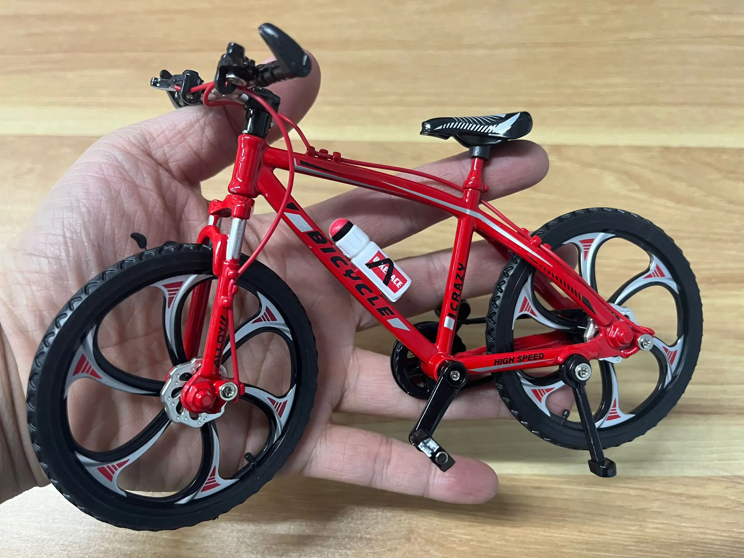 1:8 New Mini Model Alloy Bicycle Diecast Adult Finger Mountain Metal Bike Die-Casting Decoration Collection Gifts Toys for boys