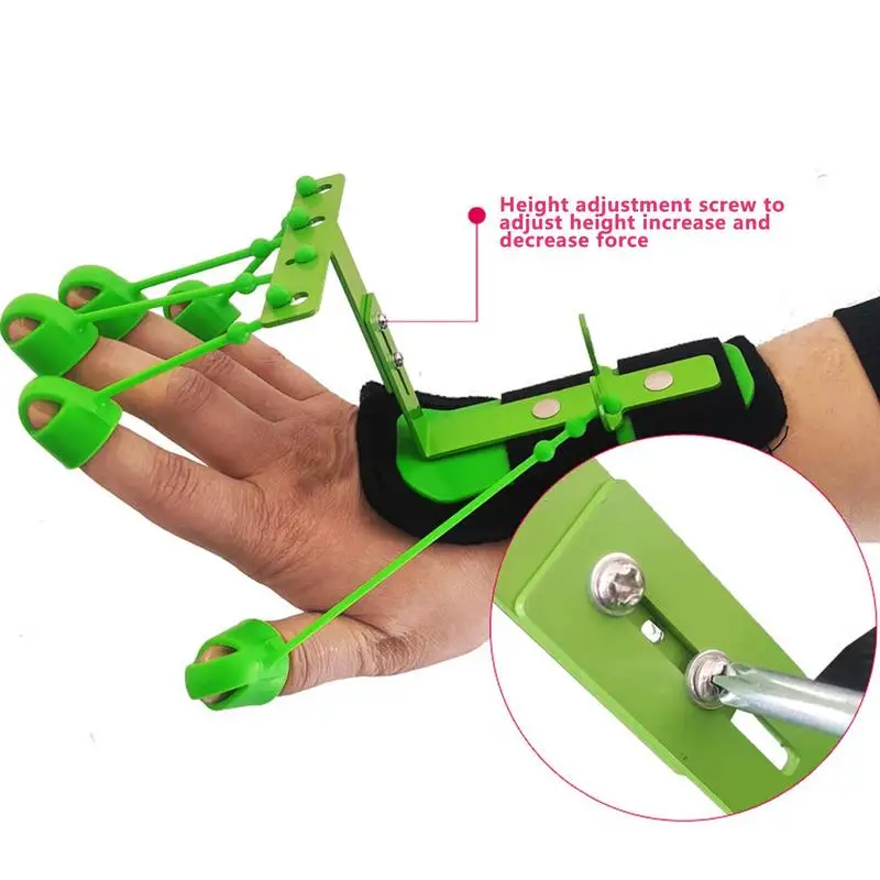 Forearm Strengthener Silicone Hand Exercisers For Strength Wrist Puller Finger Exercise Trainer 5 Fingers Rehabilitation Traning