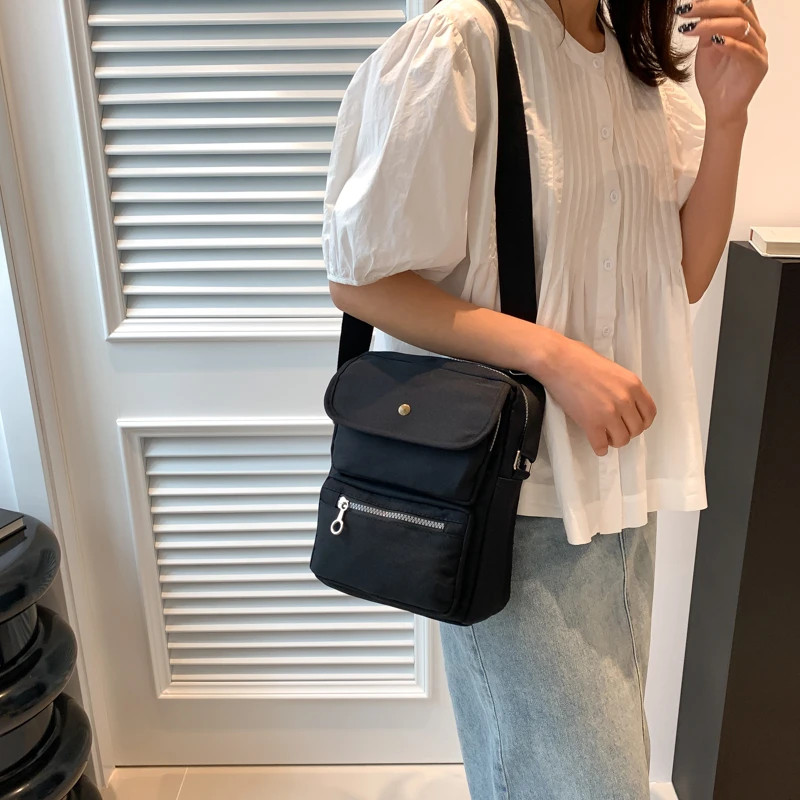 Sac à bandoulière léger pour femme, sac en toile ChimMulti Pocket initié, mode estivale, en vente, nouveau, 2023