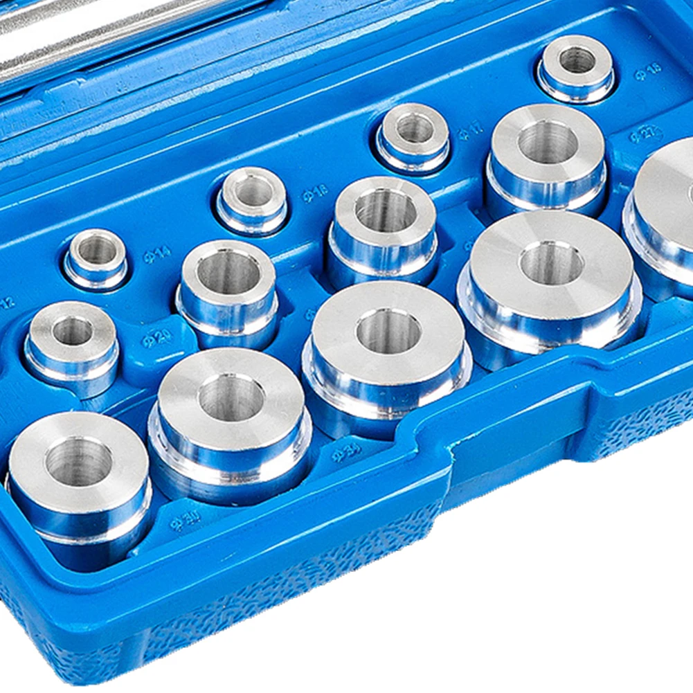 17PCS Bearing Race and Seal Installer Set with Aluminum Alloy for Safe and Efficient Wheel Bearing Installation and Replacement