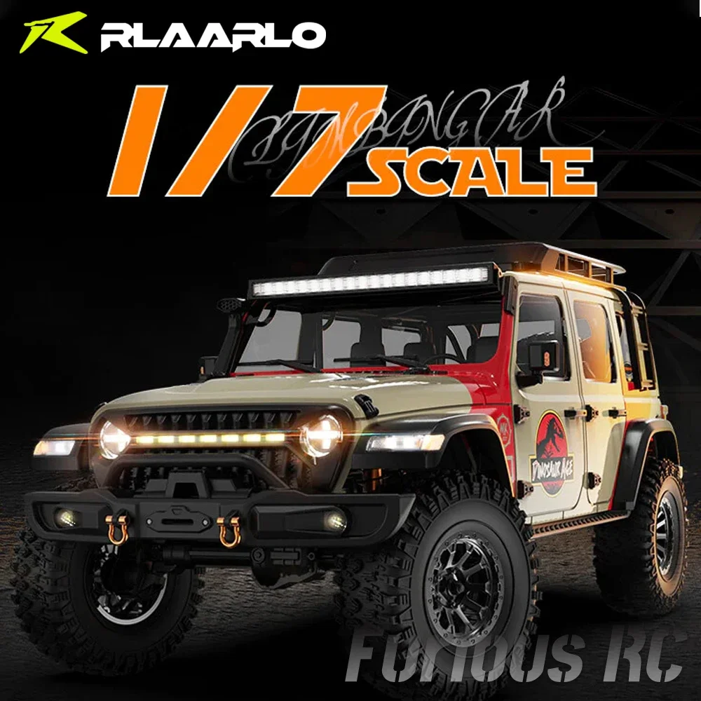 

Rlaarlo Croboll MK07 4WD Brushed RTR 1/7 RC электрическая модель автомобиля с дистанционным управлением гусеничная Багги взрослые детские игрушки