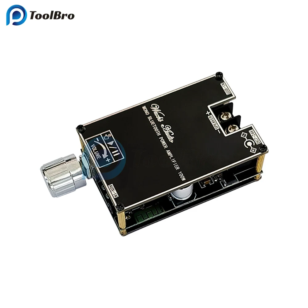 TPA3116 100W Mono Channel Bluetooth Audio Amplifier Board Module With TWS box matching function DC 7-24V