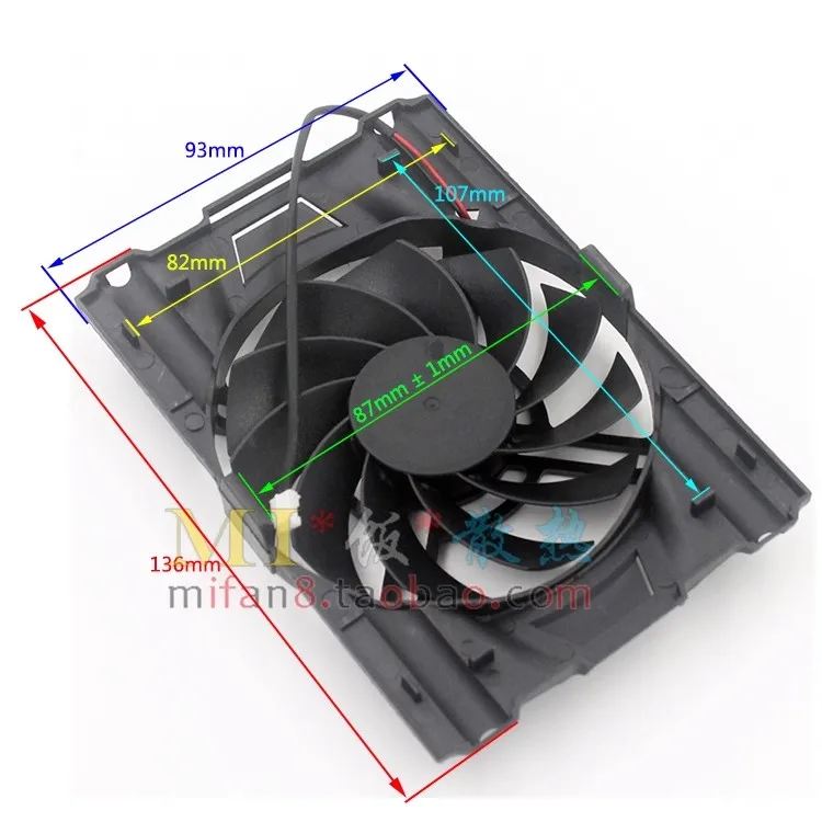 Free shipping original for Yingzhong Inno3D GT620 GT630 GT730 Massive Dragon Supreme God of War Edition graphics card fan