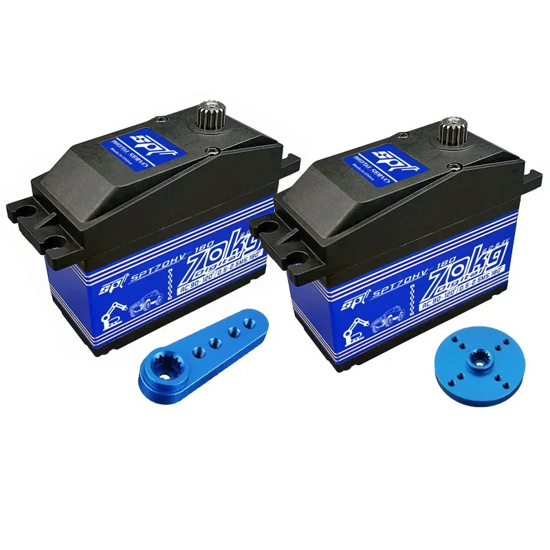 SPT70HV 70kg de velocidad alto par Servo Digital Metal Gear alto 180/270 grados para 1:5 X-MAXX KRATON Baja RC coche Robot brazo Servos