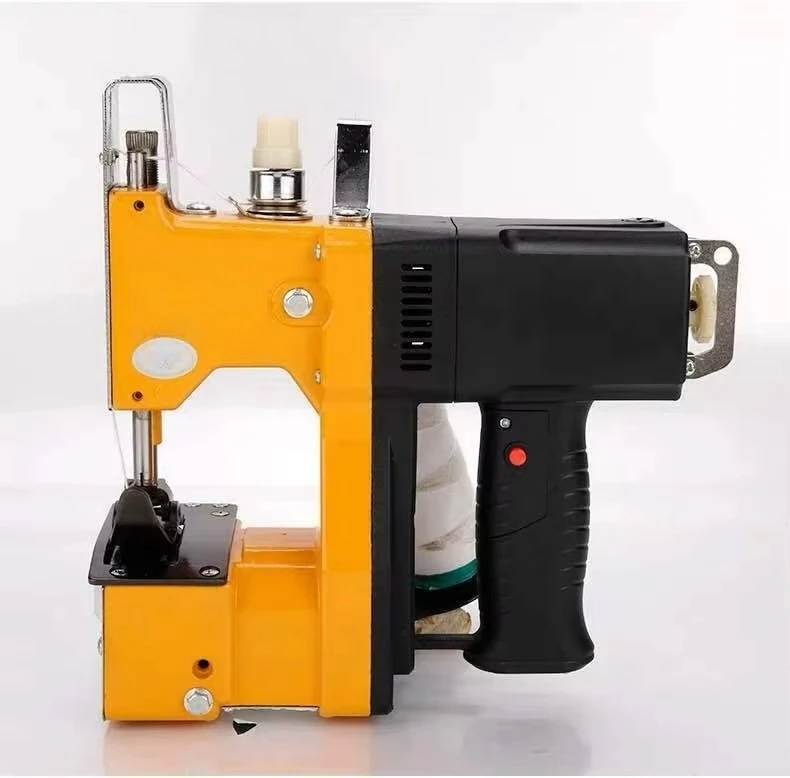 GK9-600 Portable Electric Sewing Machine Semi-Automatic Snake Skin Flour Rice Bag Fabric Sealer Brand New Bagging System