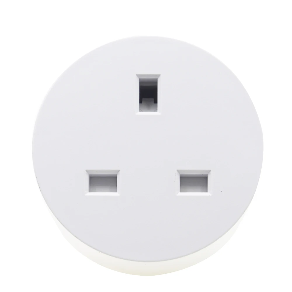UK 13A Smart WiFi Power Plug with 2 Outlets Energy Monitor Timer Socket Outlet