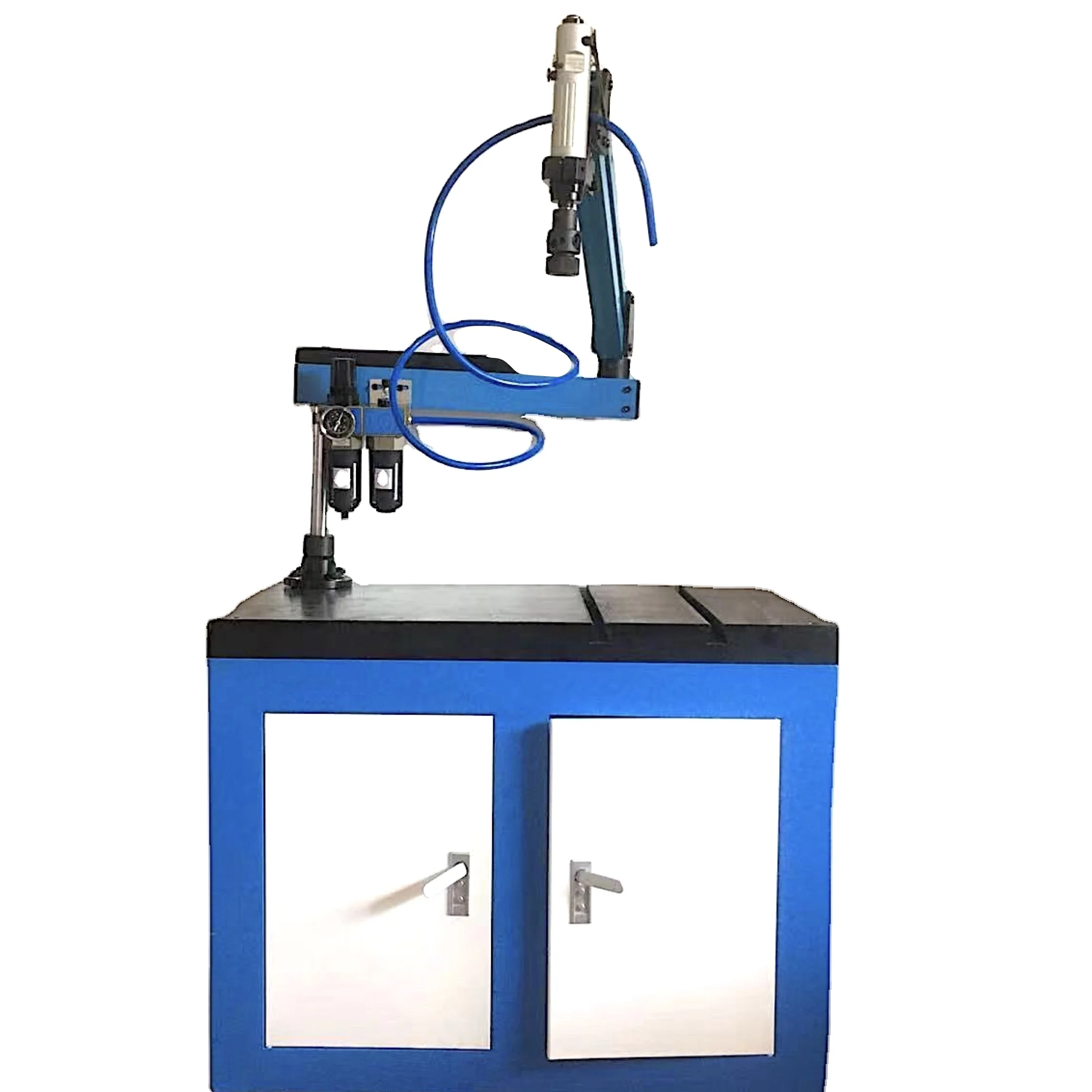 

Pneumatic Tapper Kit M4-M12 Tapping Machine with Arm + 800mm*500mm Bench for Precision Thread in the Dead Holes