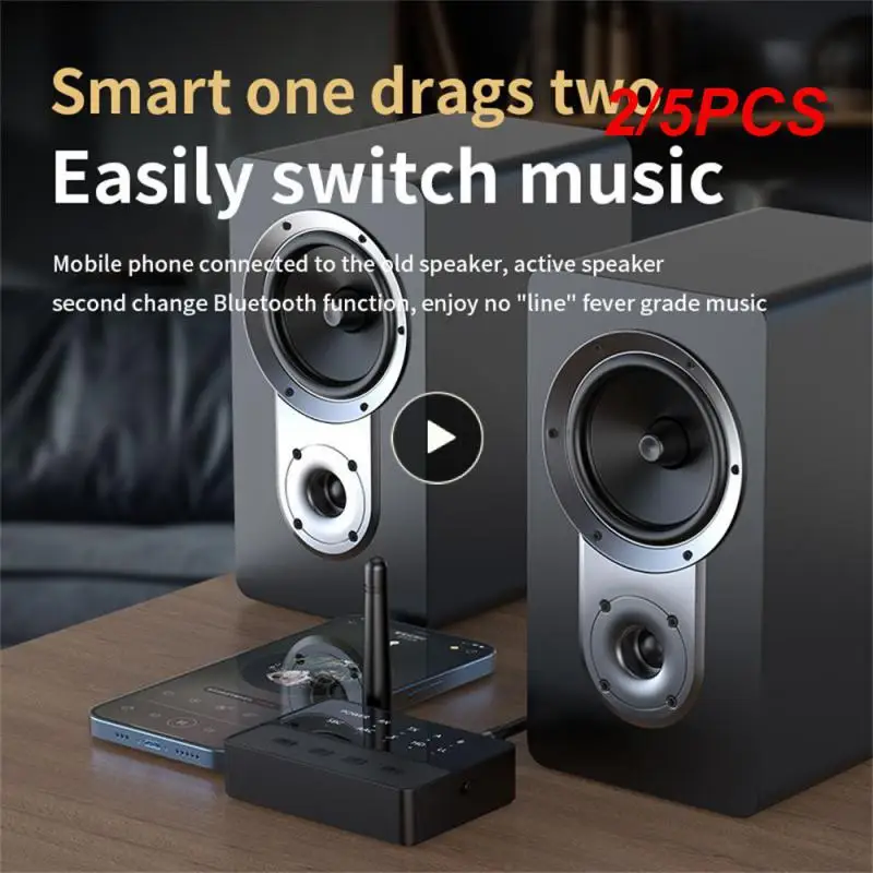 2/5PCS Vehicle Mounted Handy High-tech Transmission Optimal Connectivity Mobile Compatibility