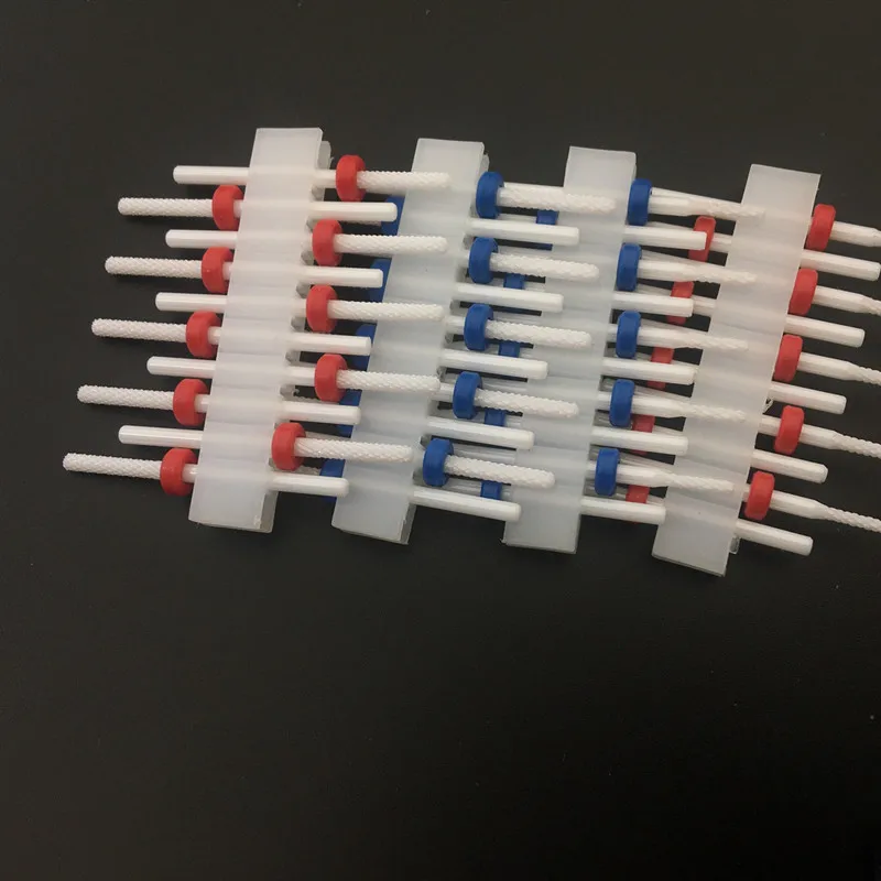 10 pièces/ensemble coupe-ongles en céramique forets à ongles électrique manucure lime Kit cuticule ébavurage Gel outil accessoires