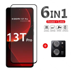 For Xiaomi 13T Pro Glass Screen Protector Film Glass For Xiaomi 13T Pro Tempered Glass Full Glue Camera Film 13T 12T Pro Glass