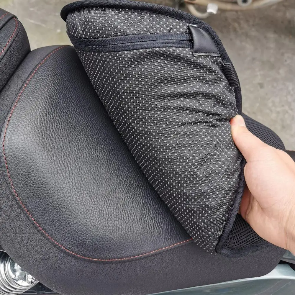 Pressure Relief Comfortable 3D Motorcycle Seat Cushion Seat Cover Motorbike Accessories Gel Honeycomb