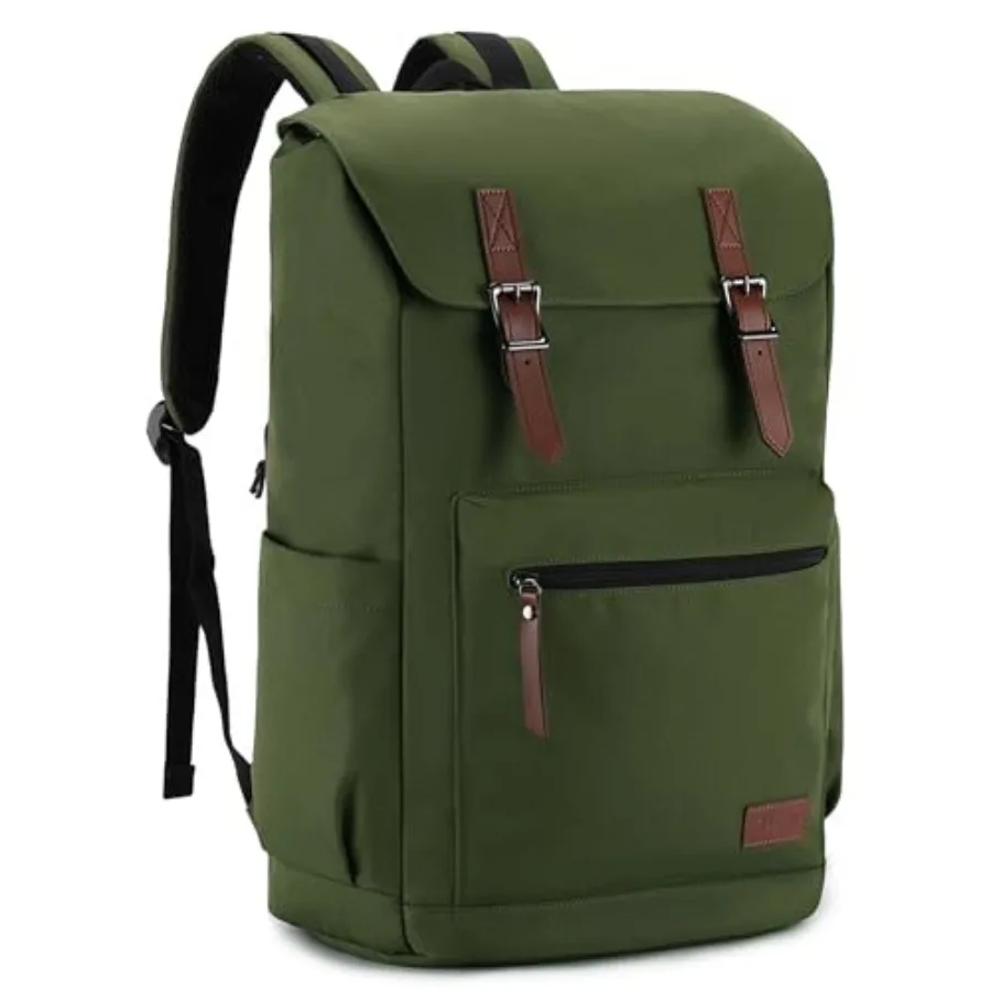 

Backpack for Men, Water Resistant High School Backpack Travel Carry-on Anti-theft Casual Daypack for Work Business Hiking