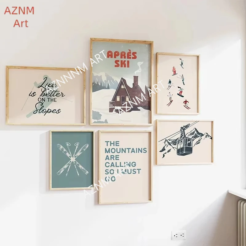Feminines Ästhetisches Poster Herzförmiger Kunstdruck Positives Zitat Leinwandgemälde Minimalistisches Wandbild Wohnzimmer Heimdekoration