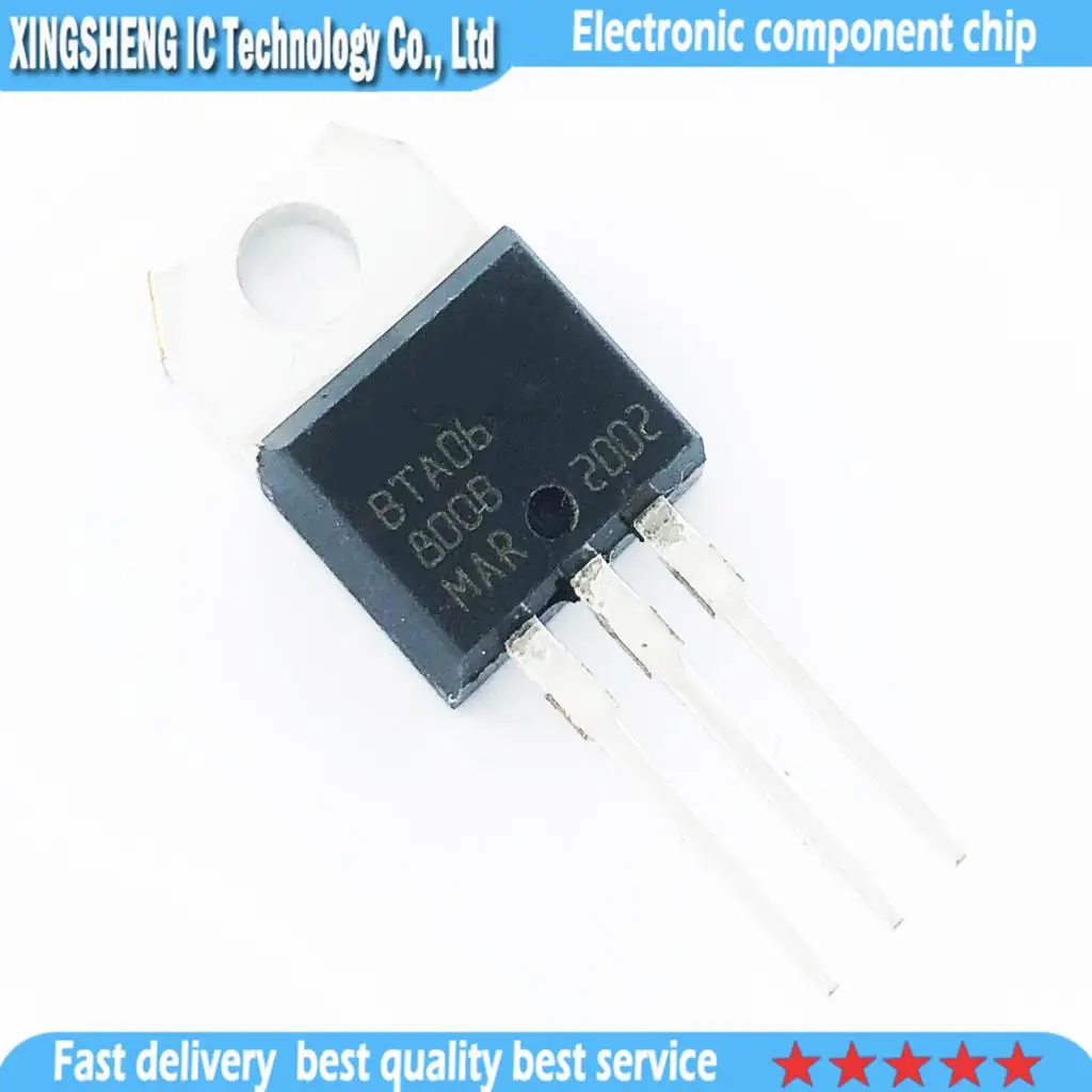 10pcs BTA06-800B BTA06 800B TO220