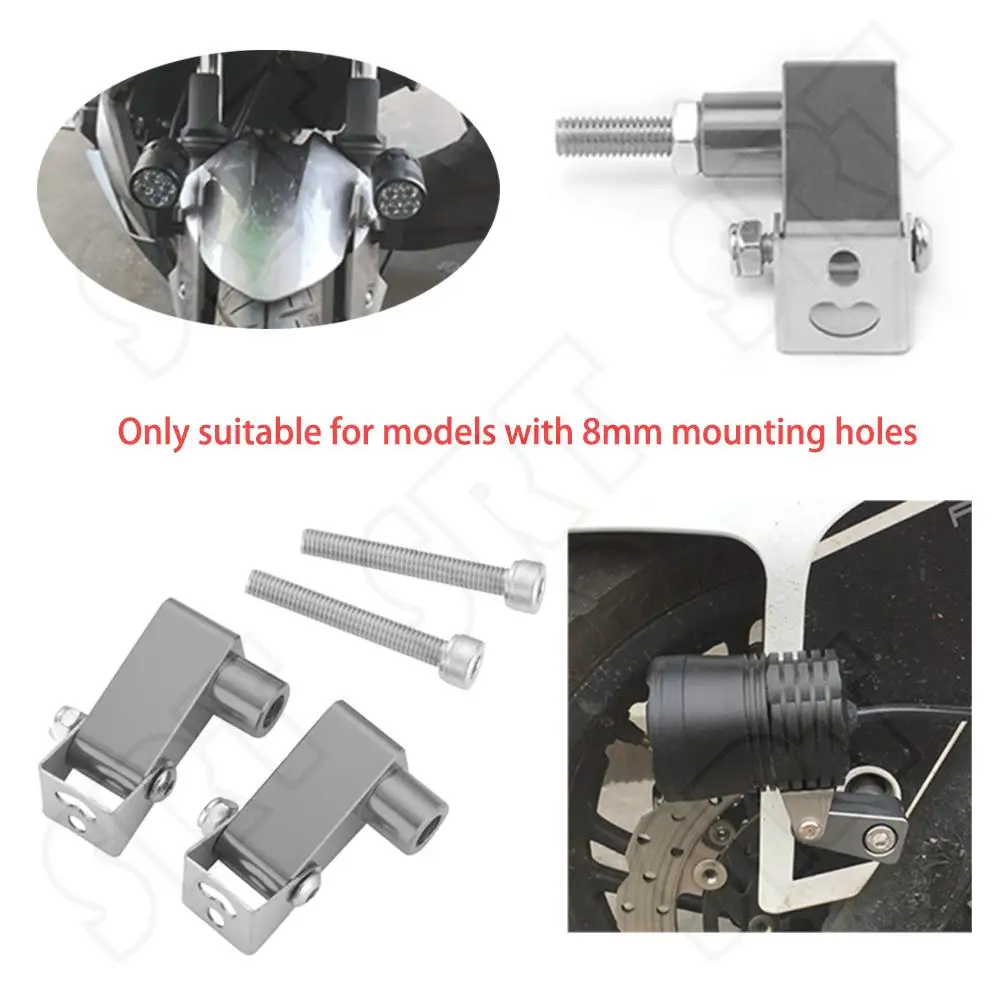 Fits for BMW F800R F800GT F900R F900XR S1000R S1000XR Motorcycle Front Fender Lower Fork Fog Light Spotlights Mount Bracket