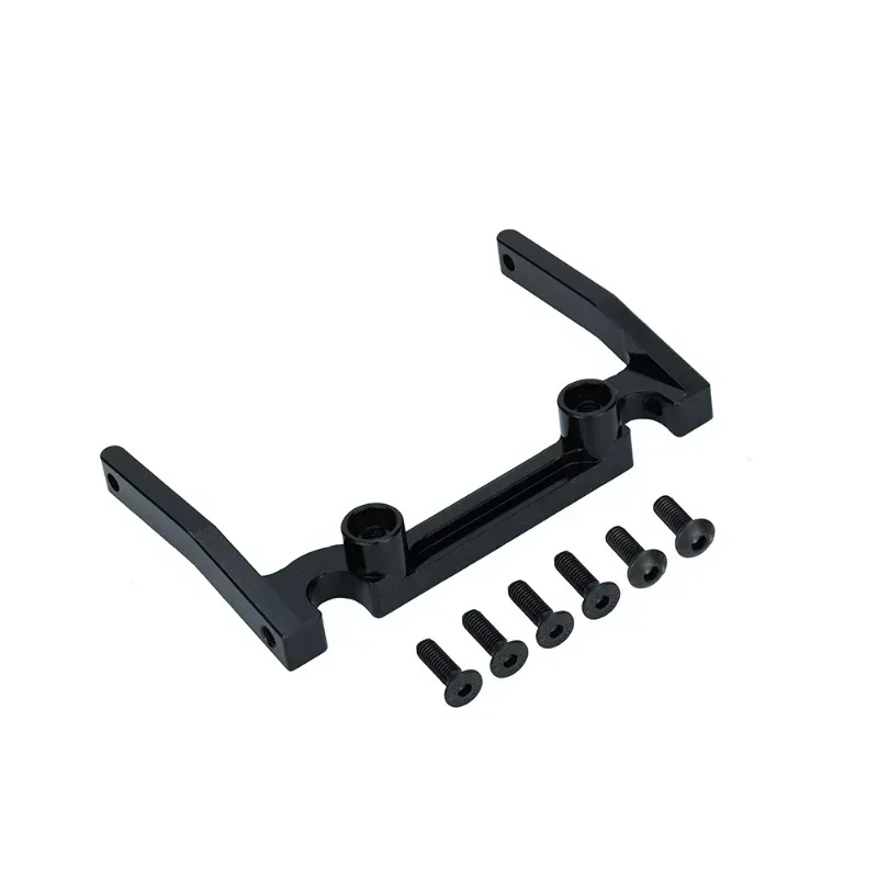 축 방향 SCX10 1/10 RC 크롤러 자동차 모델 업그레이드 부품 액세서리 용 CNC 알루미늄 합금 전자 박스 마운트 빔