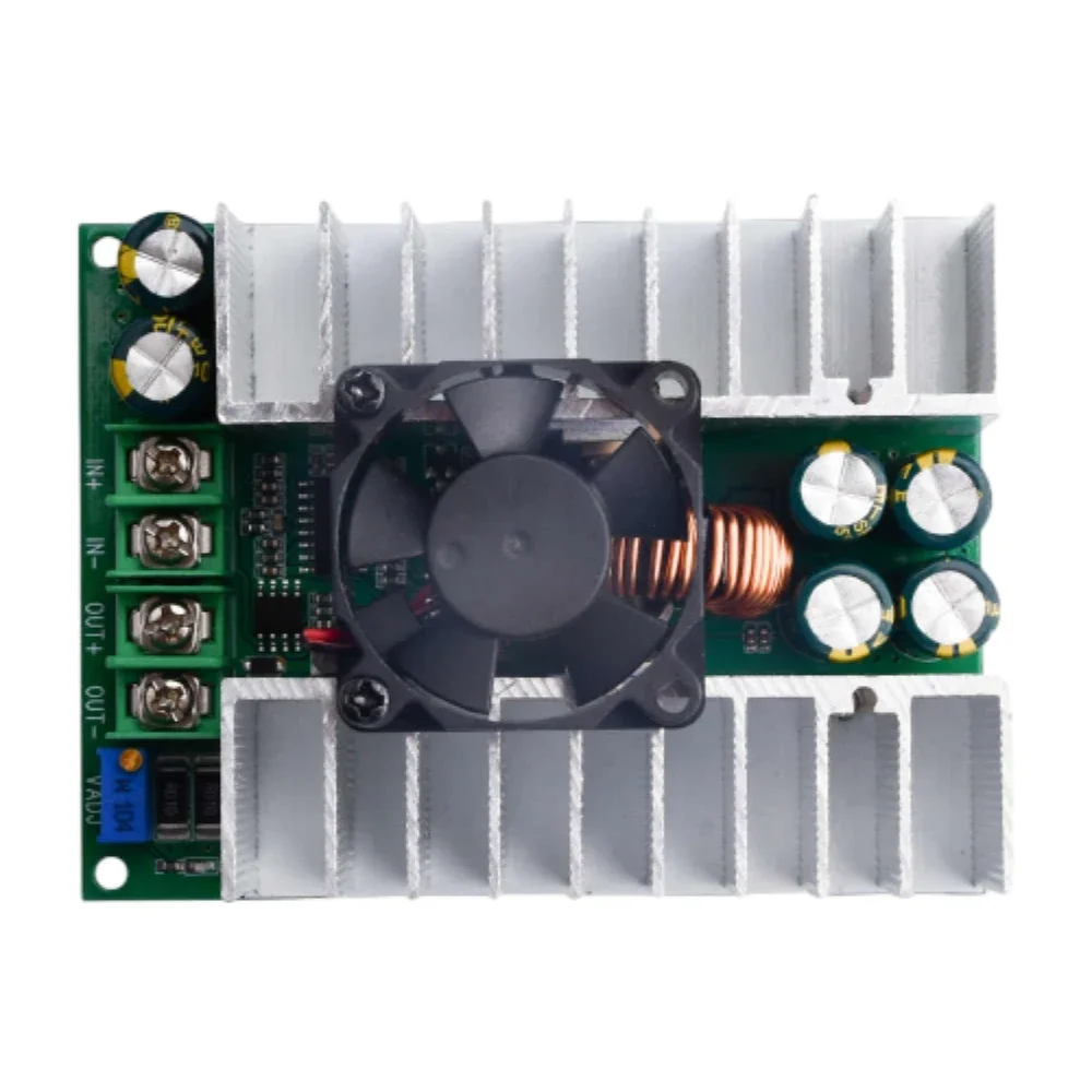 DC12-75V to DC2.5-50V 25A 500W High Power Converter DC-DC Adjustable Buck Power Supply Module Board
