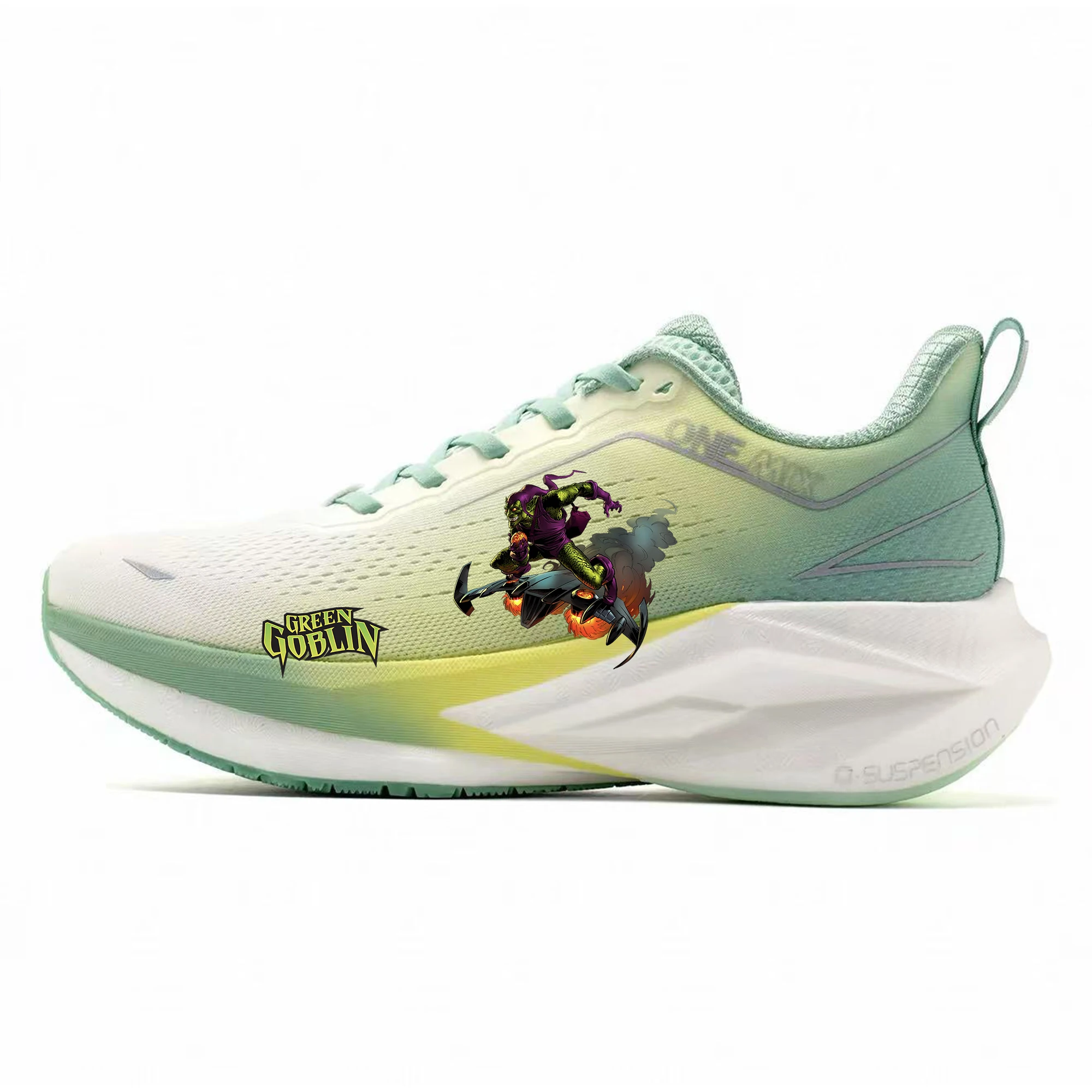 

ONEMIX Marvel Green Goblin Air Cushion Sports Shoes Men High Quality Outdoor Running Shoes Soft Soled Athletic Custom Sneakers