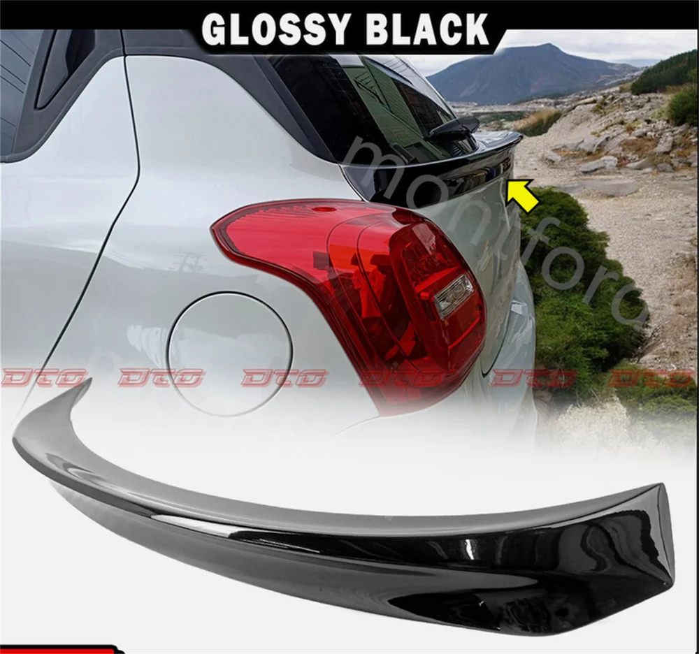 Painted mid trunk spoiler for Suzuki 2018-2024 Swift hatchback All Color ZC33 ZC33S