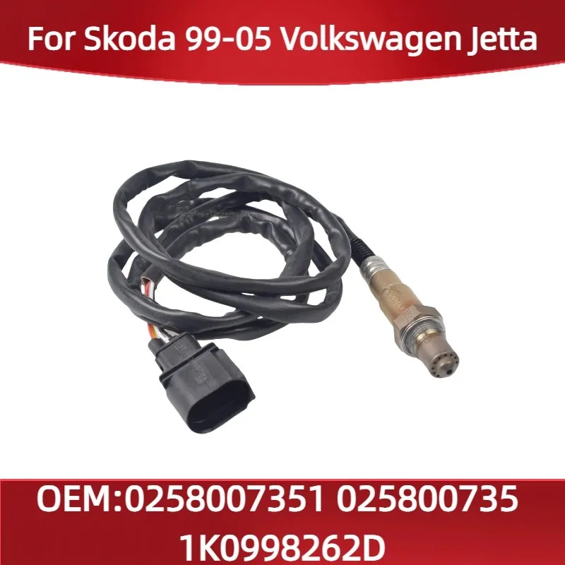 

0258007351 025800735 Подходит для Skoda 99-05 Volkswagen Jetta 1.8L Датчик кислорода 1K0998262D
