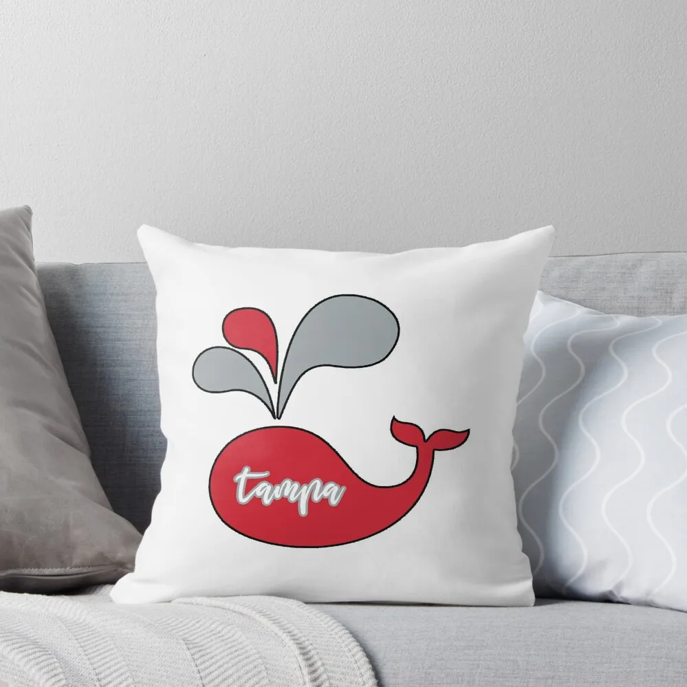 

Tampa Whale Throw Pillow Luxury Pillow Case covers for pillows Decorative Sofa Cushion Elastic Cover For Sofa pillow