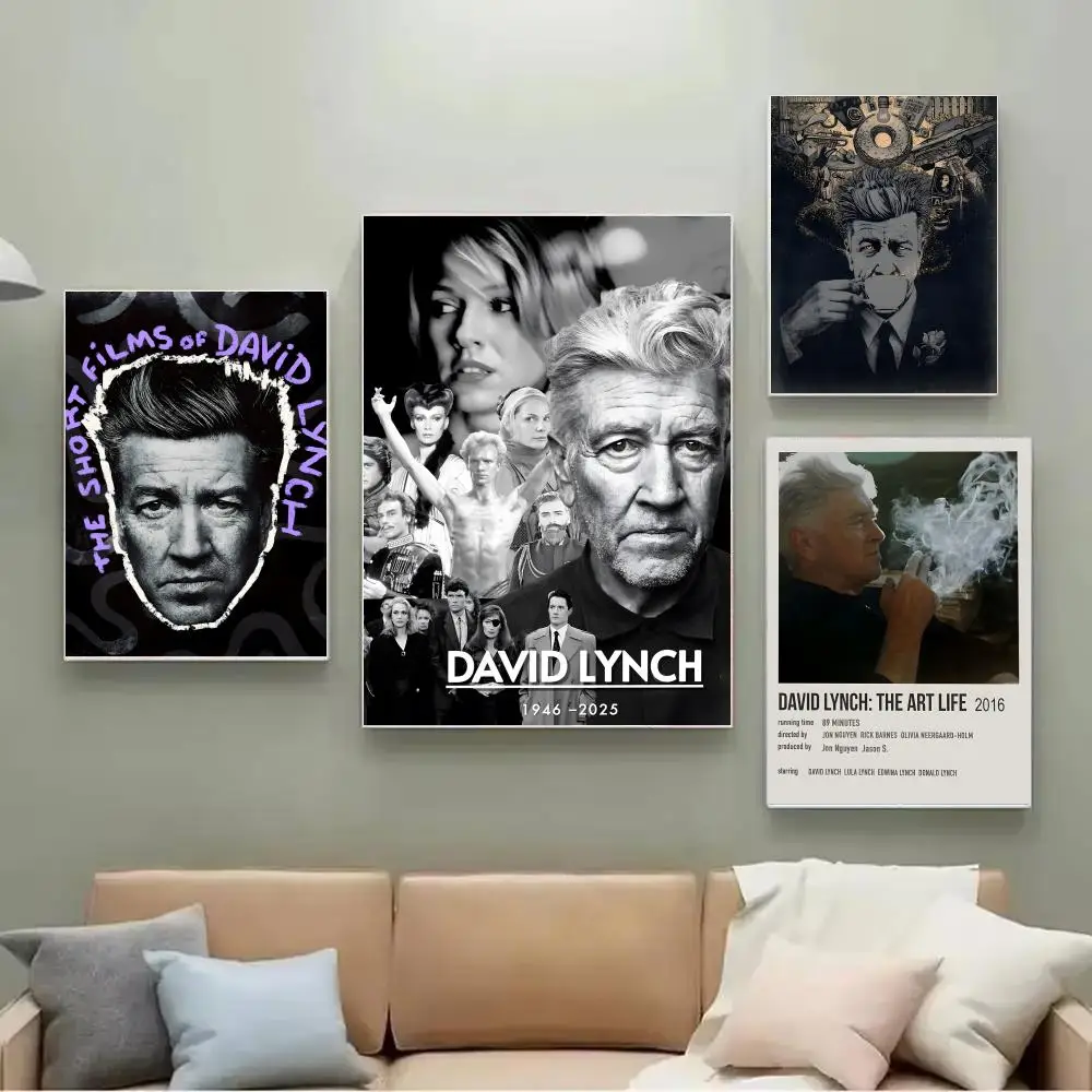 Legendäres, berühmtes Regisseur-David-Lynch-Poster. Wandkunst-Poster-Gemälde eignen sich für Clubs, Wohnzimmer und Schlafzimmer