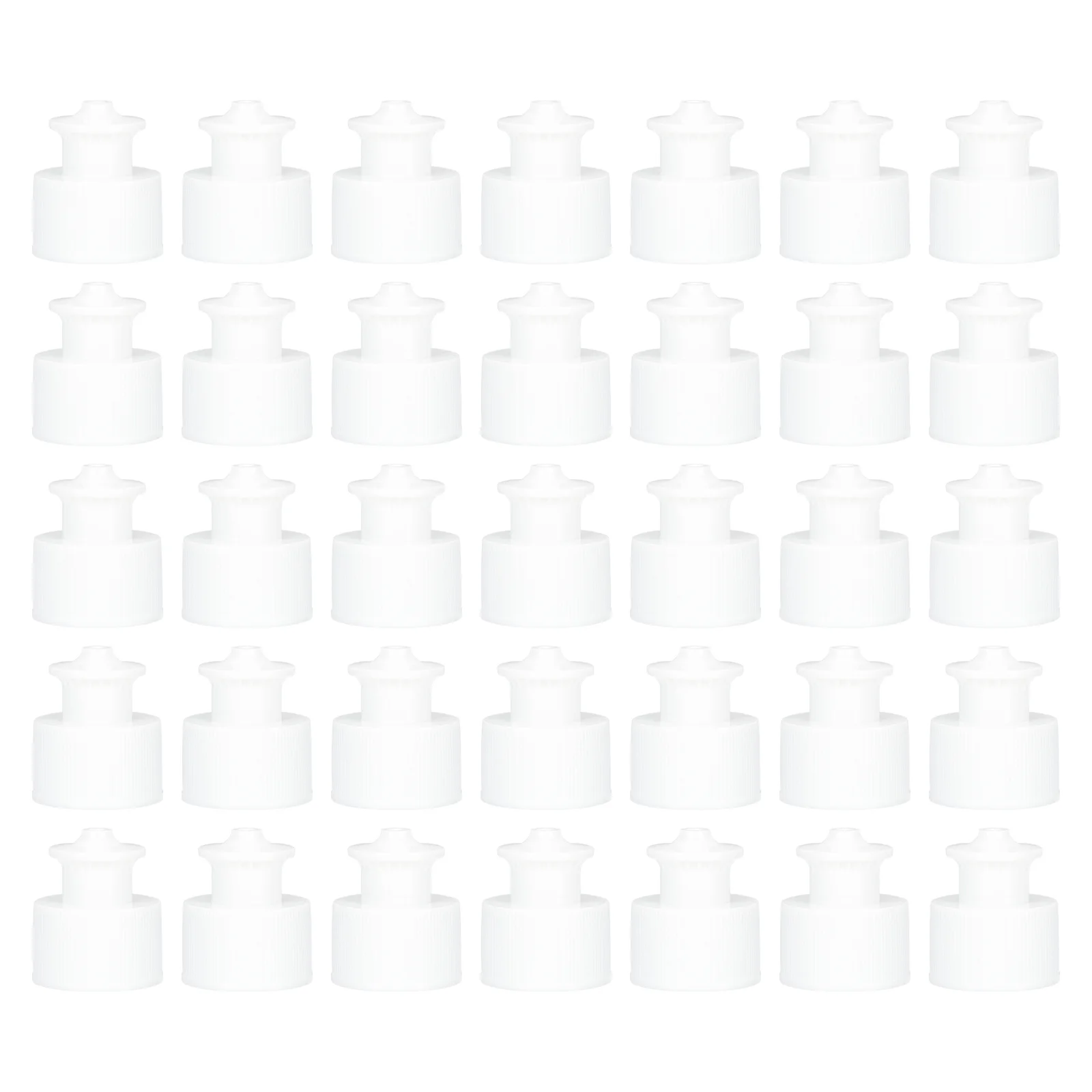 

30 Pcs Sealing Water Bottle Lid Sports Cap Bottles Portable Caps Mineral Tops White Replacement