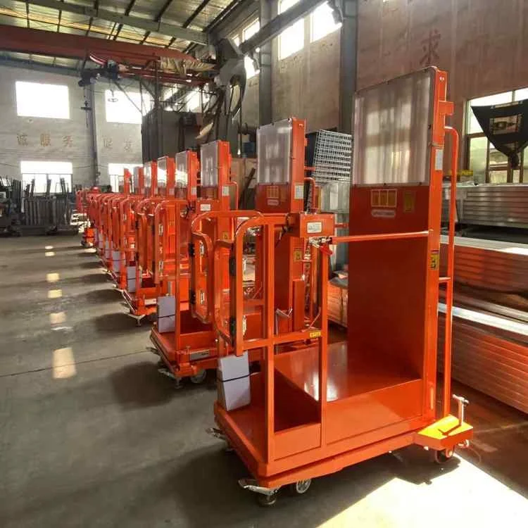 Cheap Price Full -Electric Aerial Order Picker 300KG Lifter 2.7M 3.3M 4.0M 4.5M Order Picker For Sale