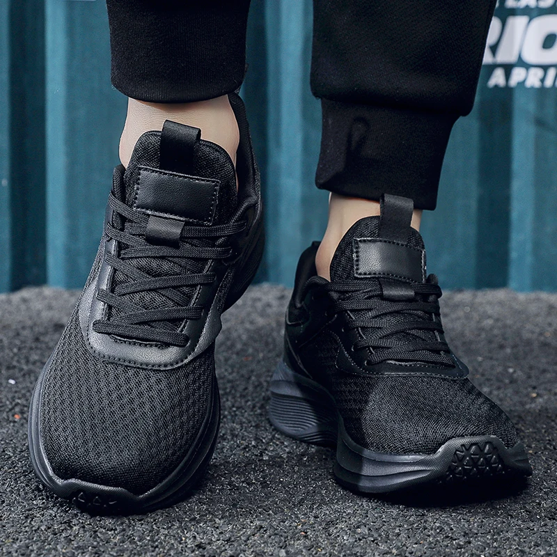 

Men Jogging Lace-up Casual Brand Outdoor Training Fashion Leisure Casual Breathable Walking Comfortable Sneakers Running Shoes