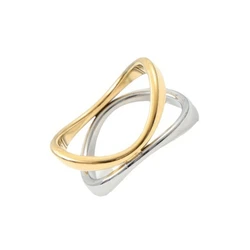 New Vintage High End PVD Tarnish Free Waterproof Two colors Ring for Women Girl
