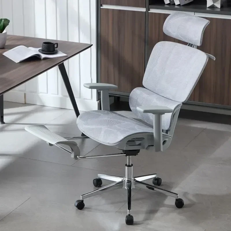 Ergonomic Lumbar Office Chair Opera Comfortable Gaming Chair for Long Hours Relax Recline Desk Chair Fellow Girls Study Chair