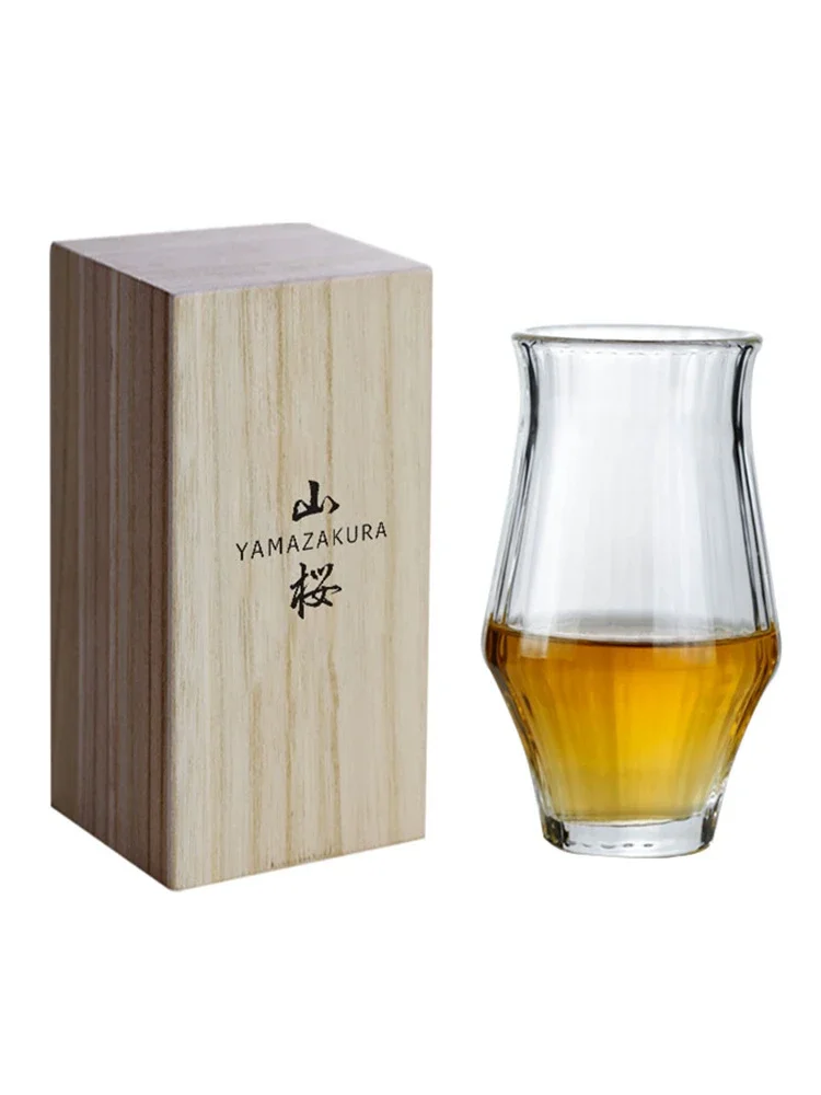 Copa de whisky Chamvin Design Work YAMAZAKURA, copa de vino de alambre estilo japonés, copa de tulipán para coñac, copa para brandy, copa para degustación de sake.