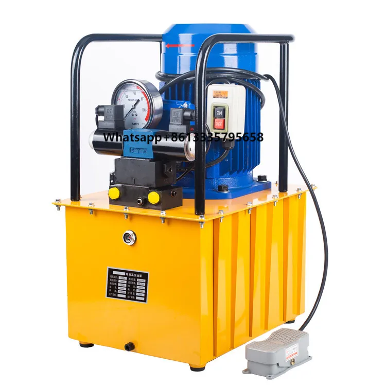 

Hot Selling Ultra-high Pressure 70MPa Electric Driven Hydraulic Pump Remote Controlled Hydraulic Electric Oil Pump
