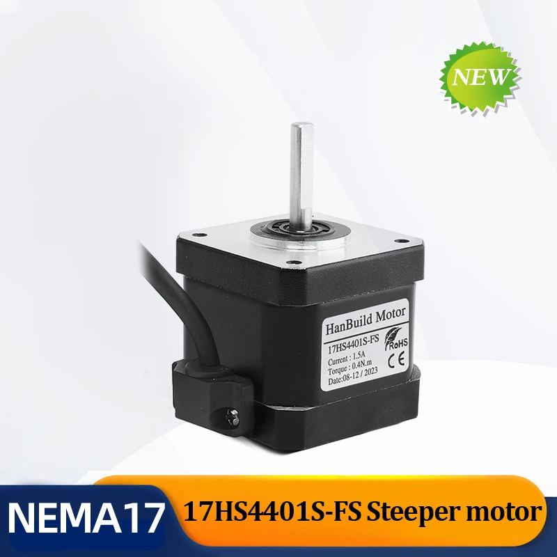 1pcs Stepper+Motor 17HS4401S-FS  Waterproof motor captive 42 motor Nema17 motor 1.5A 40N.CM for 3D printer CNC XYZ