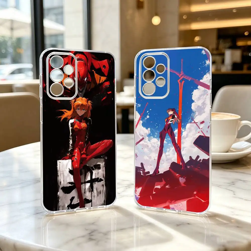 

Neon Genesis Evangelions Asuka Phone Case For Samsung S25,S24,S21,S22,S23,S30,Ultra,S20,Plus,Fe Transparent Cover